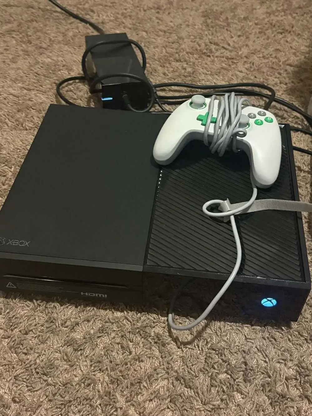 Microsoft Xbox One 500GB Console with Power Supply and Wired Controller